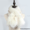 Faux Raccoon and Fox Fur Scarf Snqq044